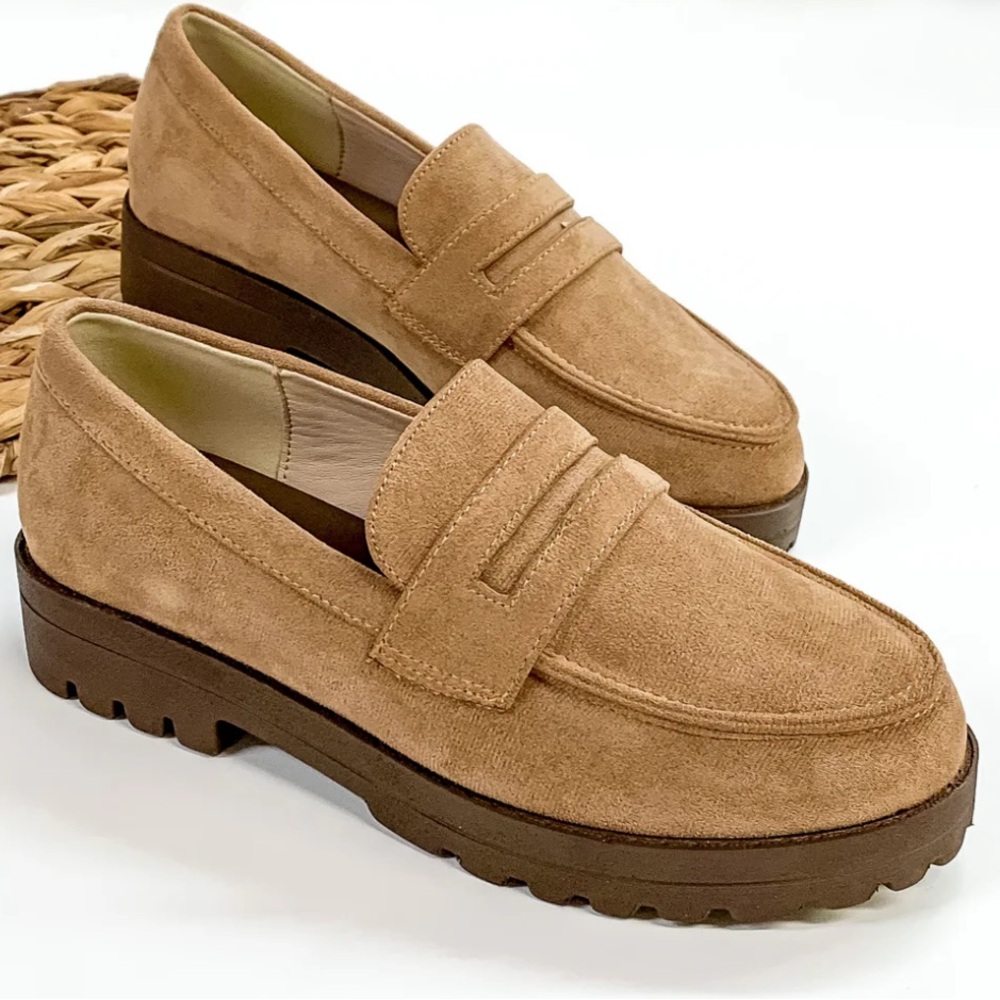 HeyGirl by Corky’s Sz 10 Inspo Slip on Suede Loafers